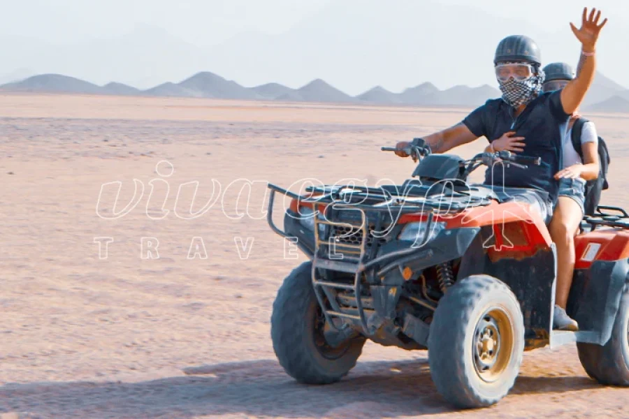 Hurghada: 3 Hours Morning Quad Safari